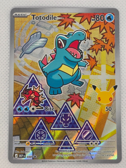 Pokemon TCG Totodile 048 Black Star Promo First Partners Collection Series 2 NM - Image 1