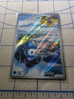 Piplup 098/094 IR Illustration Rare Pokemon TCG Phantasmal Flames English - Image 4