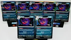 Pokemon Gengar 050/088 Perfect Order Holo Rare Lot x7 - Image 1