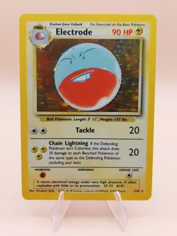 Electrode (No Symbol) Holo Rare Jungle 2/64 Pokemon Card - WOTC 1999 - Image 1