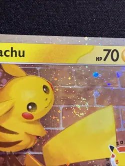 Pokemon TCG Pikachu (Pokemon Day 2026) 051/162 Cosmos Holo Promo LP SWIRL - Image 2