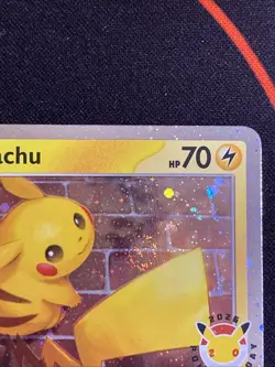 Pokemon TCG Pikachu (Pokemon Day 2026) 051/162 Cosmos Holo Promo LP SWIRL - Image 3