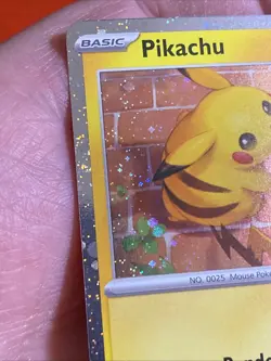 Pokemon TCG Pikachu (Pokemon Day 2026) 051/162 Cosmos Holo Promo LP SWIRL - Image 5