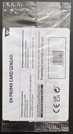 Gengar 050/088 Perfect Order EB Games Promo Sealed English Pokemon TCG NM - Image 2