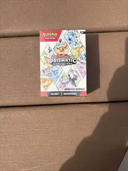 Pokemon Prismatic Evolutions Booster Bundle Sealed 6-Pack - Image 1