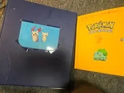 Double Binder Vintage Pokemon Collection With Rares Retro 1998-08 Wotc Clay Rare - Image 2