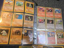 Double Binder Vintage Pokemon Collection With Rares Retro 1998-08 Wotc Clay Rare - Image 3