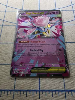Mega Diancie Ex 041/094 Pokemon ME02: Phantasmal Flames - Image 2