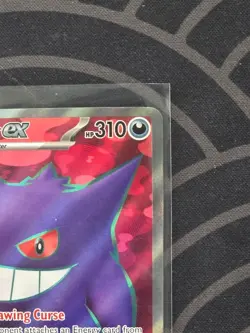 Pokemon Gengar ex 193/162 Temporal Forces Full Art Ultra Rare Holo NM - Image 4