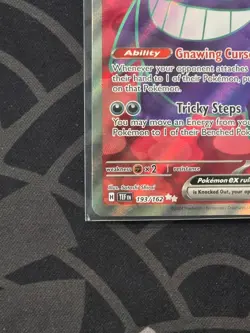 Pokemon Gengar ex 193/162 Temporal Forces Full Art Ultra Rare Holo NM - Image 5