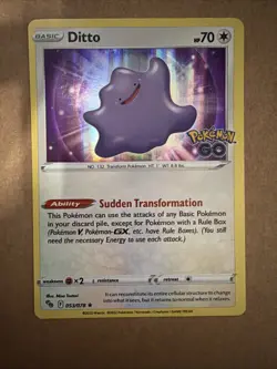 Ditto 053/078 Pokemon GO Holo - Image 1