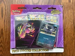 Pokemon TCG: Mega Evolution Ascended Heroes Tech Sticker Collection Gastly - Image 2