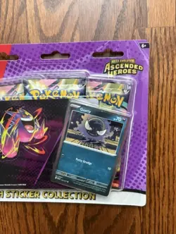 Pokemon TCG: Mega Evolution Ascended Heroes Tech Sticker Collection Gastly - Image 4