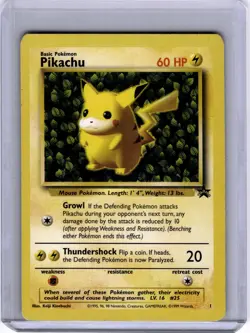 1999 Pokemon WoTC Promo Pikachu (1) #01/53 - Image 1