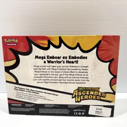 Mega Emboar Ex Collection Box - Ascended Heroes - Pokemon TCG - Brand New Sealed - Image 2
