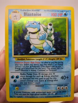 Blastoise - Pokemon Base Set (Unlimited) 2/102 MP - Image 1