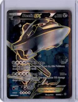 2016 Pokemon XY - Steam Siege Steelix EX (Full Art) #108/114 - Image 1
