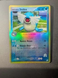 Team Aqua's Sealeo 31/95 Ex Team Magma vs Team Aqua Pokemon Reverse Holo MP - Image 1