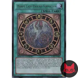 Yugioh Harpie Lady Phoenix Formation LC04-EN002 Ultra Rare Limited Edition NM - Image 1