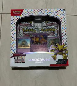 ✅Discount✅ Pokemon TCG: Scarlet & Violet-151 Collection-Alakazam ex NEW SEALED - Image 1