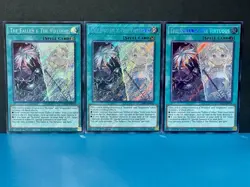 3x The Fallen & The Virtuous | CH01-EN019 | Secret Rare | HOLO BLEED! | YuGiOh! - Image 1
