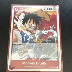 Monkey.D.Luffy (Super Pre-Release) [Participant] - One Piece Promotion Cards (OP - Image 1