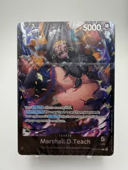 One Piece Starter Deck English ST27 Blackbeard Marshall D Teach Deck Only Sealed - Image 1