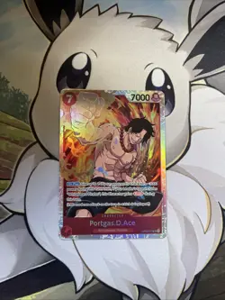 One Piece TCG English OP02-013 Portgas D Ace SR Foil - Image 1