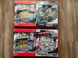 Pokemon Black Bolt and White Flare Binder + Poster Collection Sam's Club Bundles - Image 1