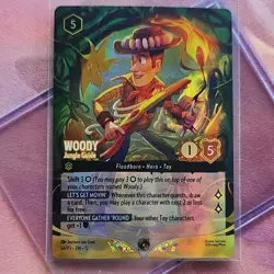 Disney Lorcana Woody - Jungle Guide Championship Promo Enchanted Foil EN 54/P3 - Image 1