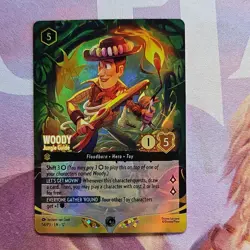 Disney Lorcana Woody - Jungle Guide Championship Promo Enchanted Foil EN 54/P3 - Image 4