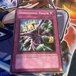 Dimensional Prison | SDMM-EN032 | Common | 1st Edition | YuGiOh Card | LP - Image 1