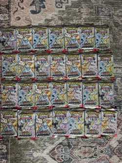 Lot Of Pokemon Prismatic Evolutions 28 New Factory Sealed Loose Packs - Image 1