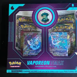 Pokemon Eeveelution Vmax Premium Collection Set of 3 - Vaporeon Jolteon Flareon - Image 2