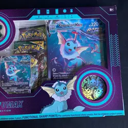 Pokemon Eeveelution Vmax Premium Collection Set of 3 - Vaporeon Jolteon Flareon - Image 3
