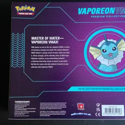 Pokemon Eeveelution Vmax Premium Collection Set of 3 - Vaporeon Jolteon Flareon - Image 4