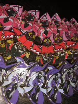 Pokemon Official Pins Island Guardians Set Of 3: Tapu Lele, Tapu Fini, Tapu Bulu - Image 2