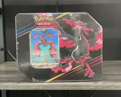 Pokemon TCG: Crown Zenith Tin - Galarian Moltres - Sealed- 5 Booster Packs - Image 1
