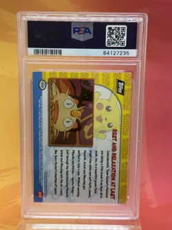 TOPPS POKEMON THE MOVIE #49 REST AND RELAXATION AT LAST PSA 9 MINT - Image 2