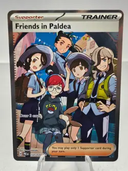 Friends in Paldea 137/131 Prismatic Evolutions Full Art Trainer Pokemon - Image 1