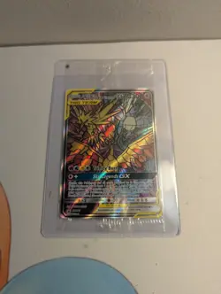 Pokemon TCG Hidden Fates Moltres & Zapdos & Articuno Stained Glass Sealed Promo - Image 3