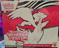 Pokemon TCG: Scarlet & Violet White Flare Elite Trainer Box ETB -Factory Sealed- - Image 1