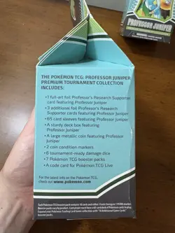 Pokemon TCG: Professor Juniper Premium Tournament Collection Boxes (x2) New! 820650808999 - Image 3