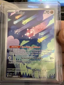 2023 Pokemon Minior 201/182 Full Art Holo Illustration Rare - A3 - Image 1