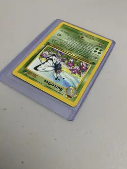 “d” Edition Error Butterfree 33/64 1st Edition Uncommon Jungle Pokemon LP-MP - Image 4