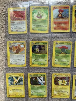 Pokemon Expedition Holographic Near Complete Set Base Set WOTC 2002 - Image 2