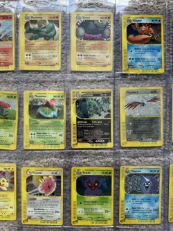 Pokemon Expedition Holographic Near Complete Set Base Set WOTC 2002 - Image 3
