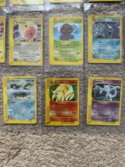 Pokemon Expedition Holographic Near Complete Set Base Set WOTC 2002 - Image 5
