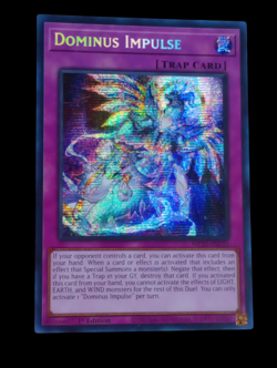 Yugioh Dominus Impulse MP25-EN116 Prismatic Secret Rare 1st Edition NM - Image 1