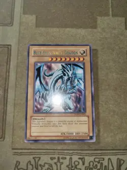 YUGIOH BLUE-EYES WHITE DRAGON DL09-EN001 RARE UNLIMIT ED BLUE DUELIST LEAGUE NM - Image 5